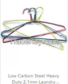 Low Carbon Steel Heavy Duty 2.1mm Laundry Wire Hanger