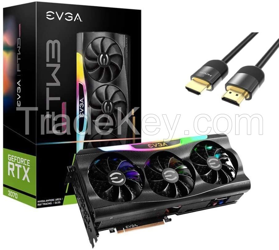  Premuim Quality*****EVGA GeForce RTX 3070 FTW3 Ultra Graphics Card, 8GB GDDR6