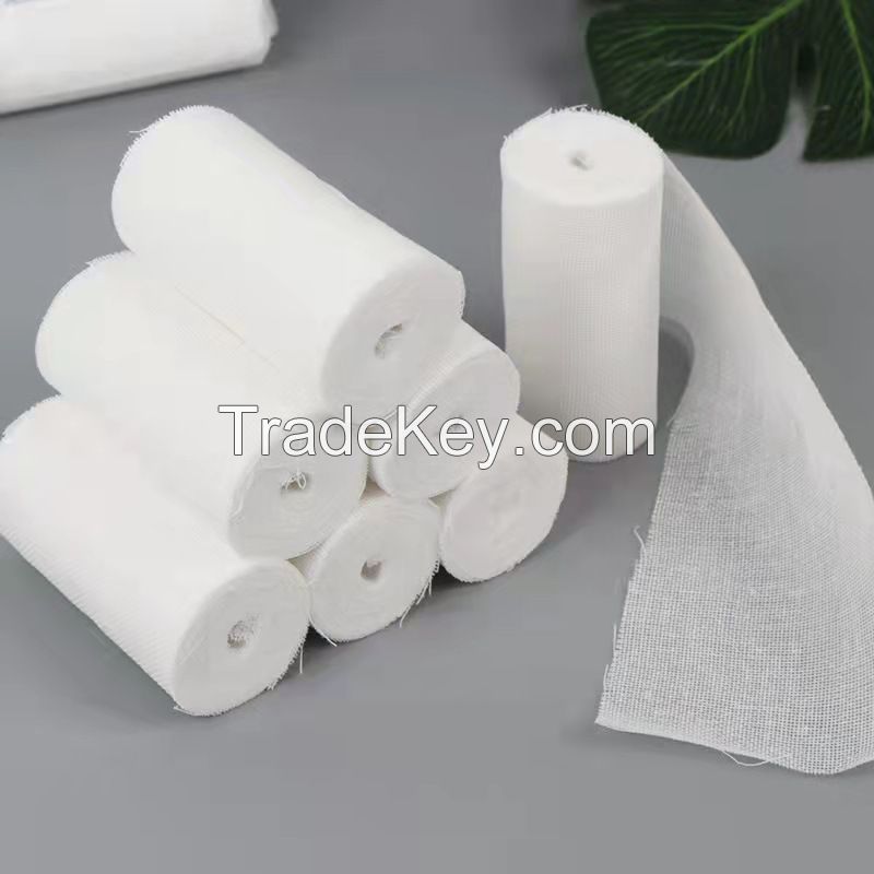 ize Conforming Stretch Cohesive Elastic Gauze Bandage Surgical Dressing Roll