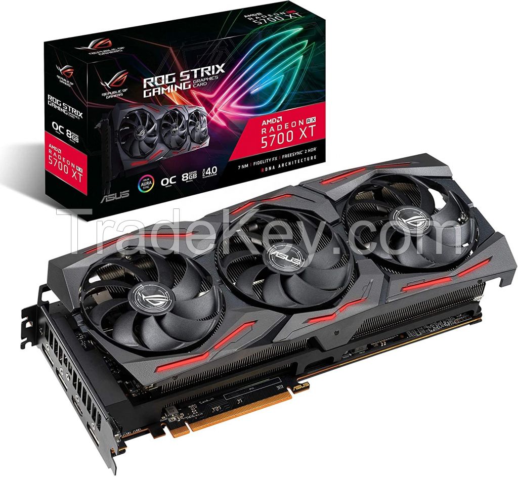 BEST NEW ROG Strix AMD Radeon RX 5700XT RX 5600XT RX Overclocked 8G GDDR6 DisplayPort Gaming Graphics Card 