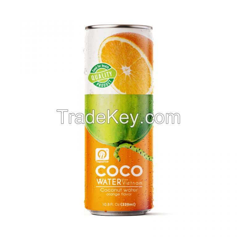 320ml TDT Coconut Water Orange Flavor