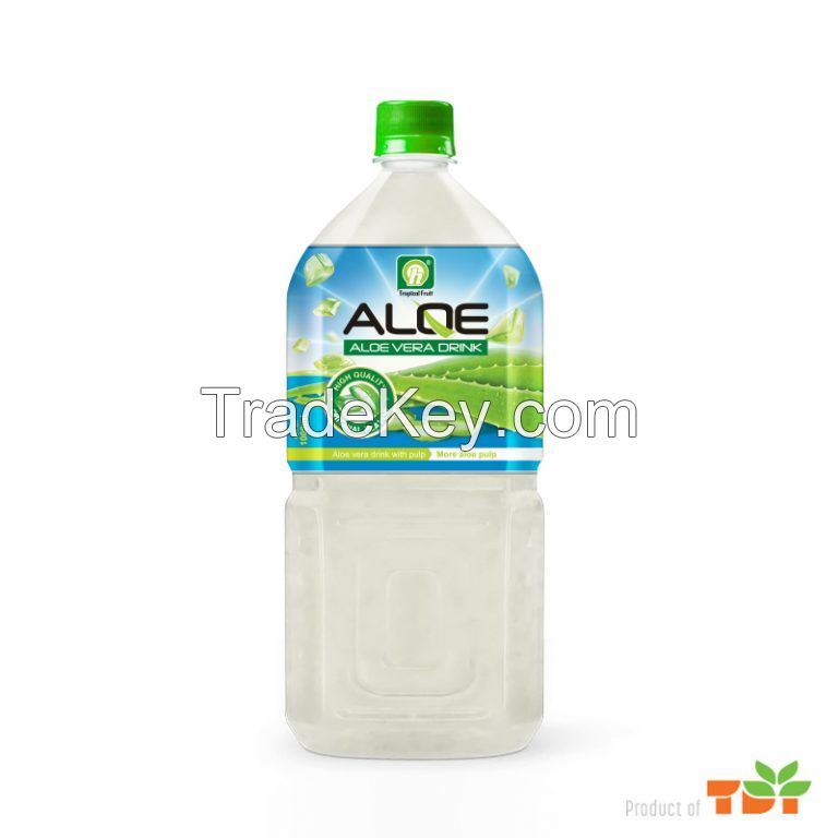 1L Bottle TDT Aloe Vera Drink Natural