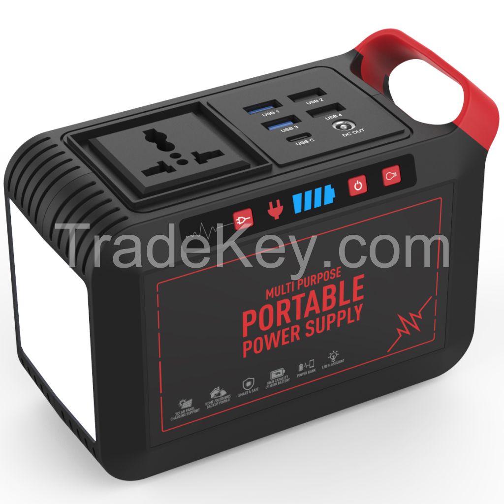 80w Lithium Battery Portable Power station 
