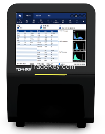 Dry blood cell analyzer 