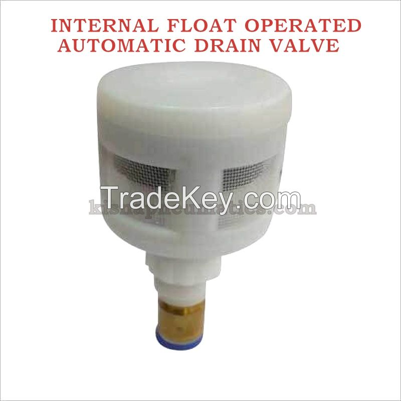 Internal Auto Drain Valve - Kisnapneumatics Coimbatore, India