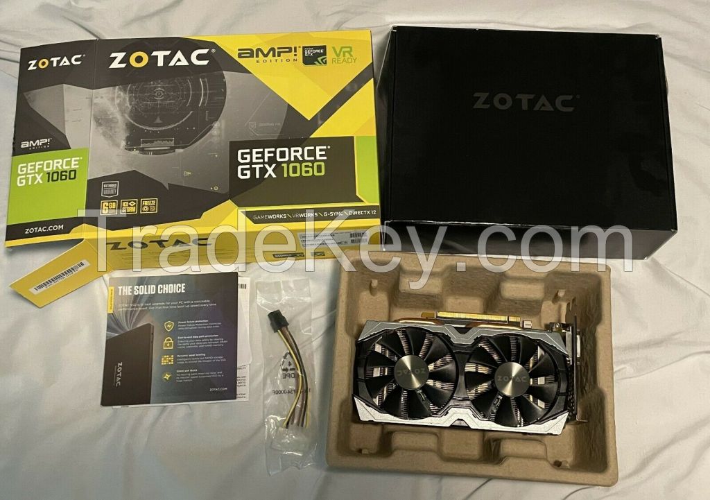 ZOTAC GeForce GTX 1060  AMP Edition 6GB Gaming Graphics Card