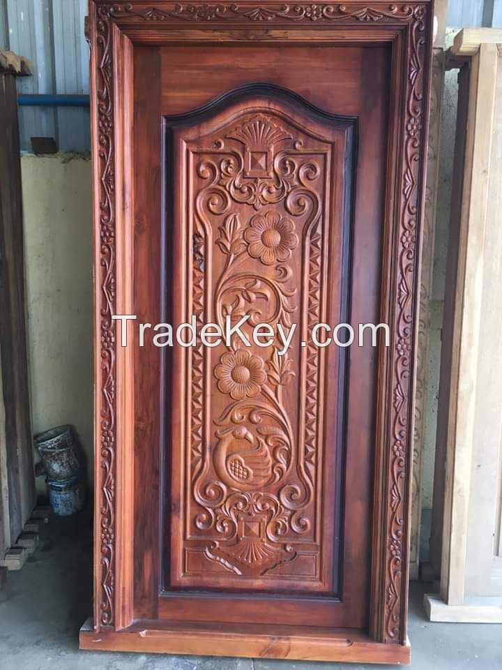 Hand carved Door