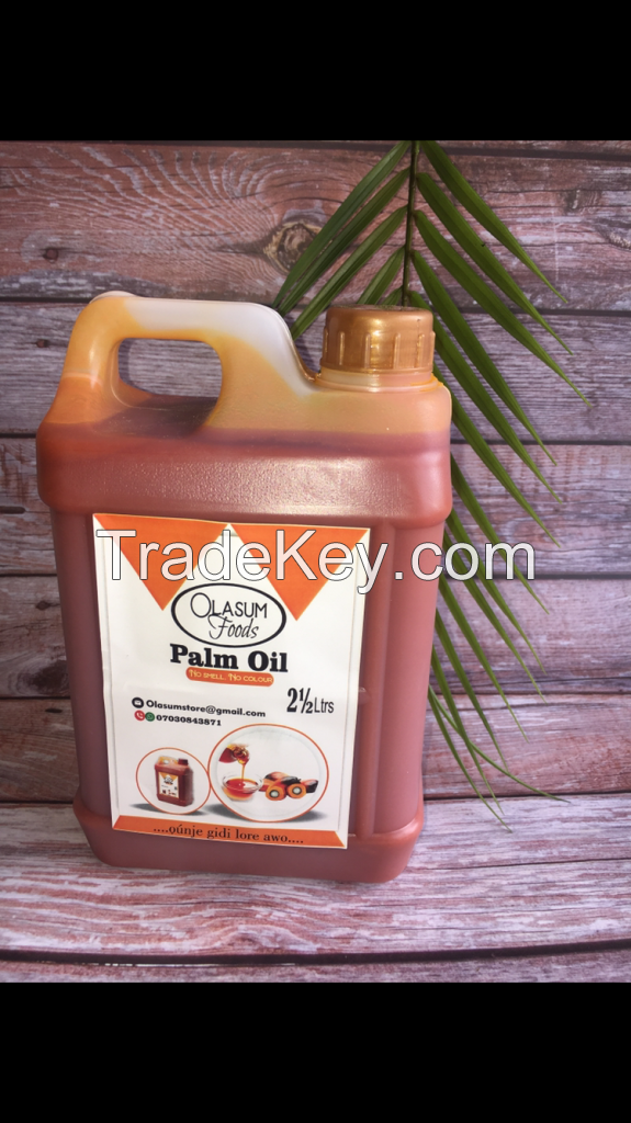 Unadulterated Palm oil