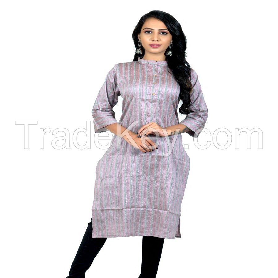 Khadi-Cotton Ladies Tops or Kurtis