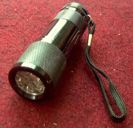 led aliuminium alloy flashlight