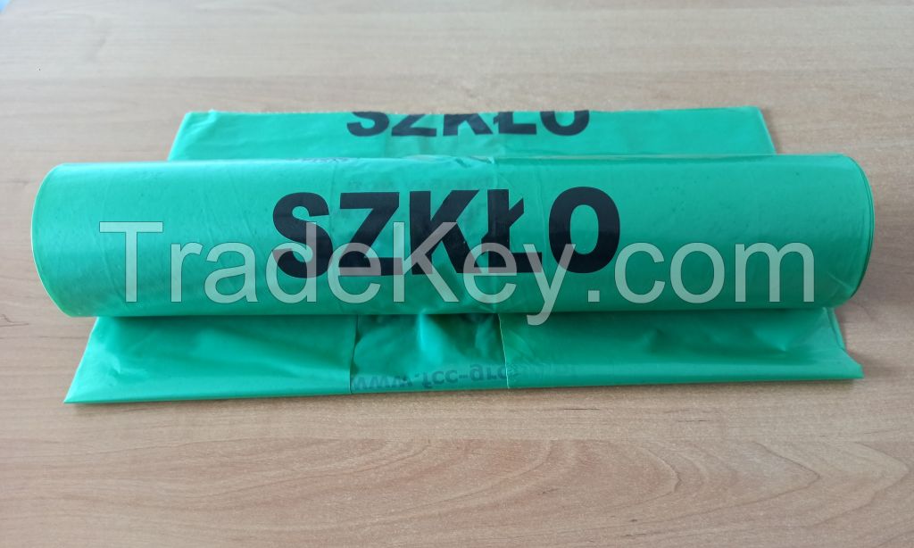 Plastic bags garbage bags LDPE bags different sizes