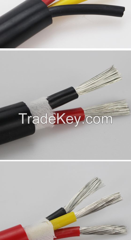 YGCR Silicone rubber insulated and sheathed flexible control cable
