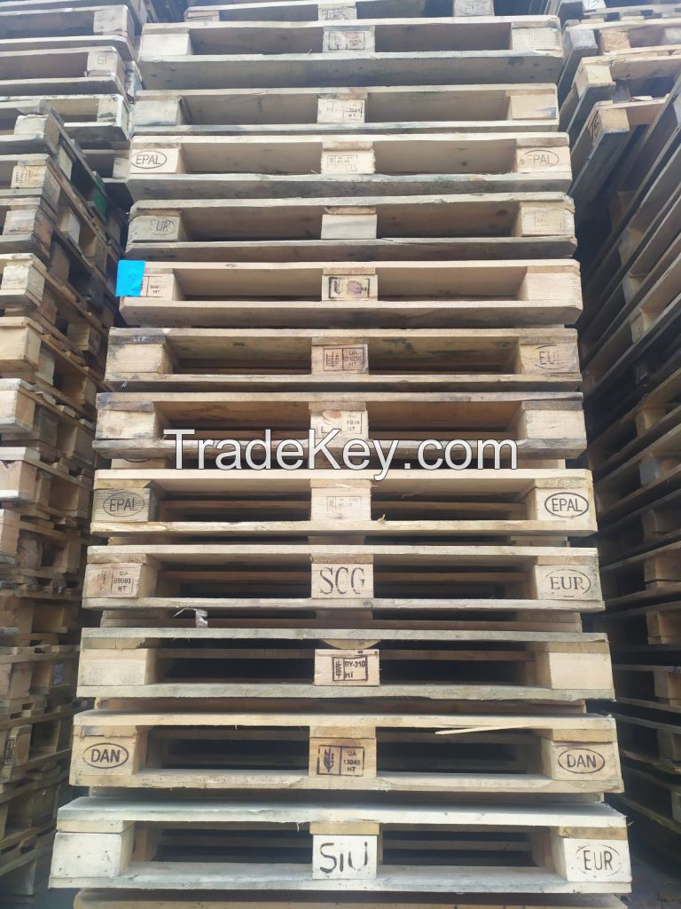 wooden pallets