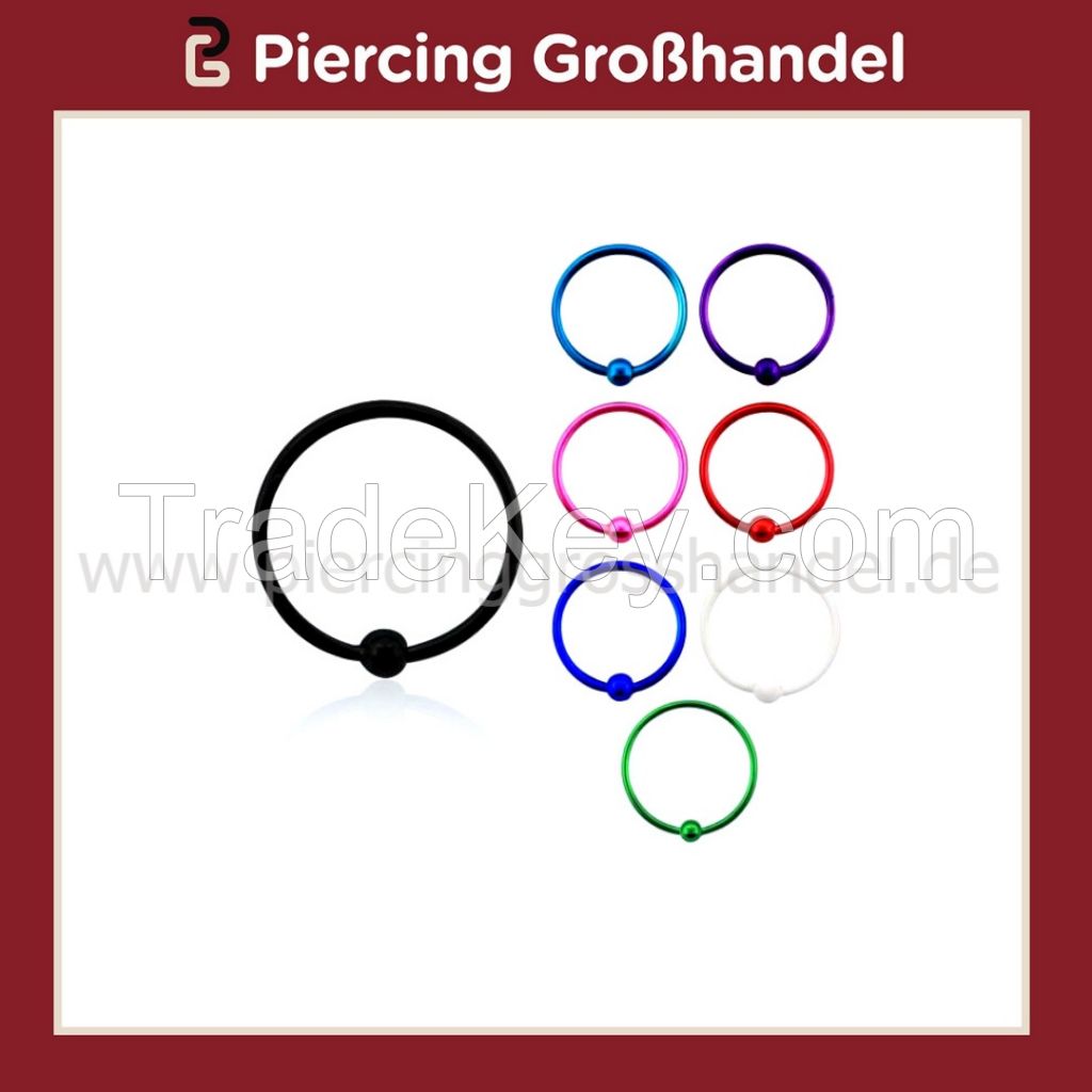 Wholesale Colour-Plated Nose Hoop
