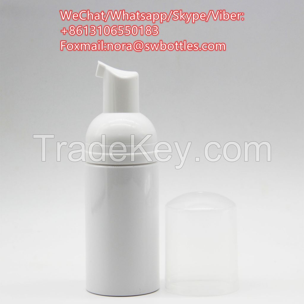 plastic PET material foam cleansing milk bottles, hand sanitizer shampoo packaging bottles, cosmetics foam bottles