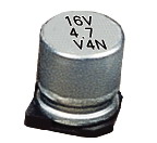 aluminum electrolytic capacitor-SMD--v-chip