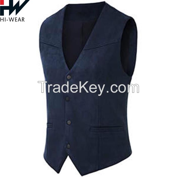 2021 men&#039;s Leather Vest Made In Pakistan