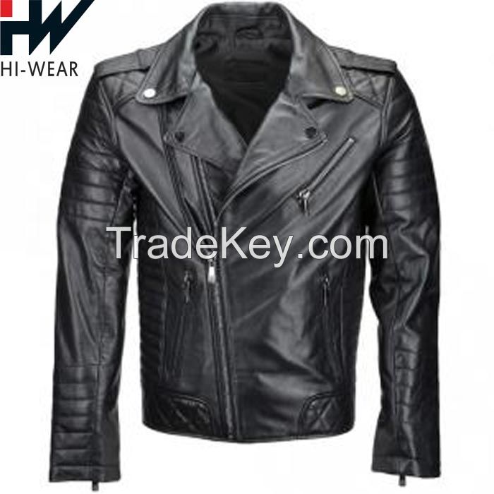 New Arrival Your Logo Best Price Trendy Leather Jacket Wholesale