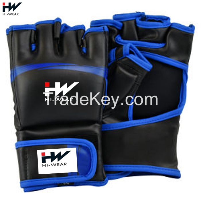 Boxing MMA Gloves Grappling Punching Bag Half-finger Gloves