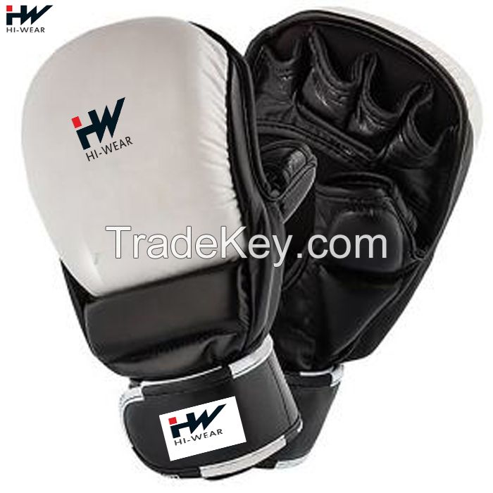 Professional Mma Gloves Leather or Artificial leather Custom mma gloves 