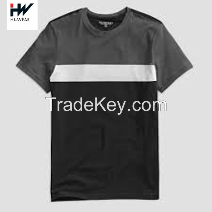 High Quality  Short Sleeves Mix Color 100% Cotton T Shirt Streetwear Shirts For Male