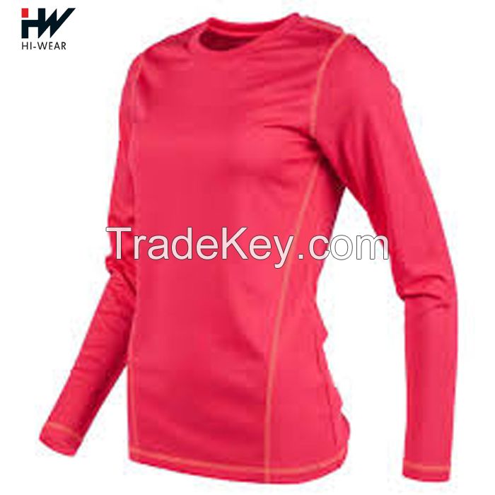 Top sponsor listing Women T Shirt Long Sleeve Women 2021 Hot Sale Solid Color