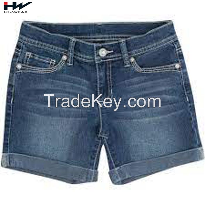 Women&#039;s Hot Selling Sexy Mid Rise Shorts Frayed Ripped Casual Denim Jean Short 