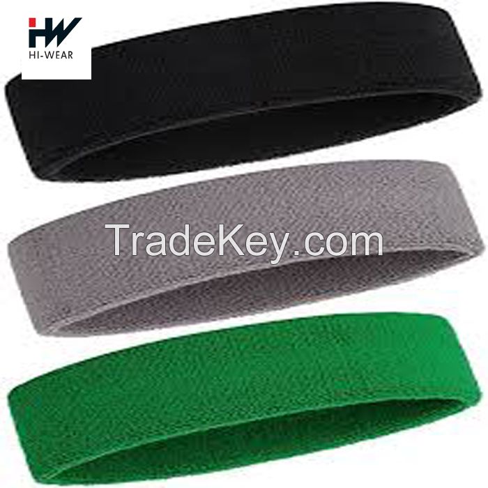 New Elastic Sport Headband Gym Yoga Fitness Sweatband Sweat Hairband Head Band For Sale