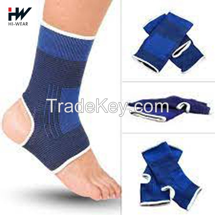 Elastic Hinged Ankle Wraps Protector Support Ankle Brace Compression Sleeve For Running