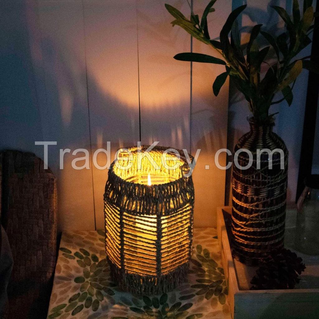Natural Bamboo Lamp Holders for Home Decor made in Vietnam