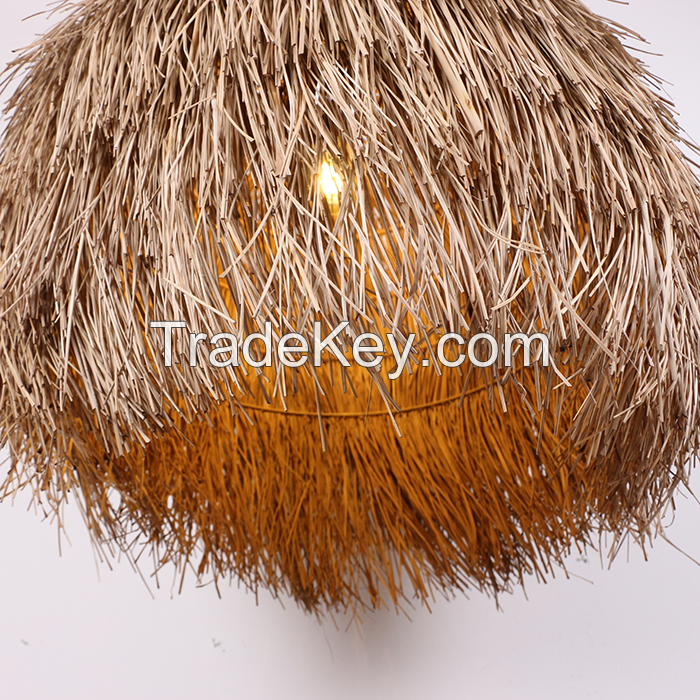 Natural Seagrass lampshade Hanging pendant light for Home Decor made in Vietnam