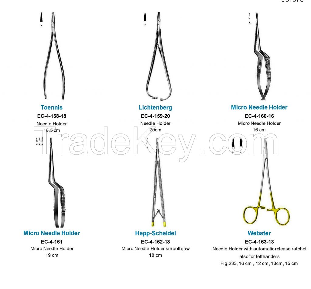 Surgical Scissors and Laryngoscope sets