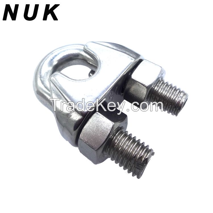 Stainless steel wire rope clamp DIN741 Wire Rope Clips In Stock