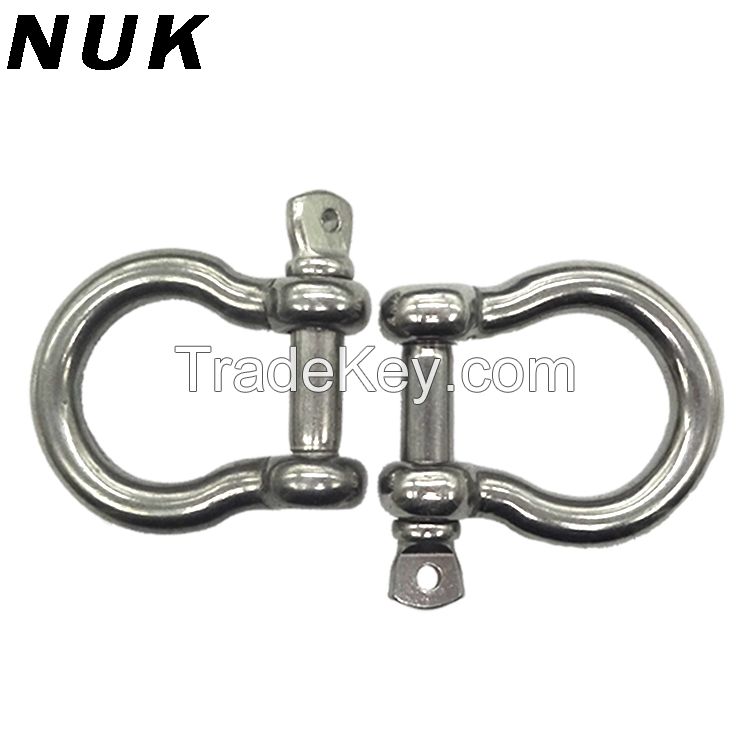 European Type Stainless Steel Bow Shackle