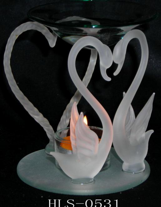 Crystal Glass Aroma Burner