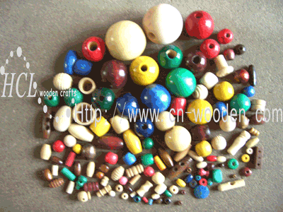 wooden beads