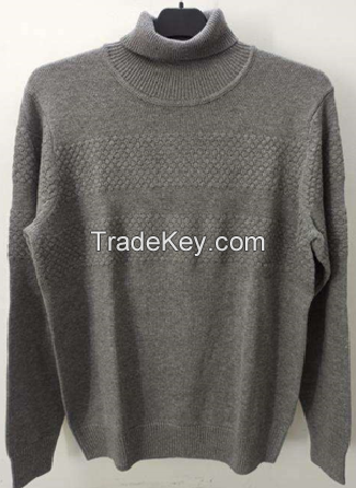 Mens Sweater High Neck