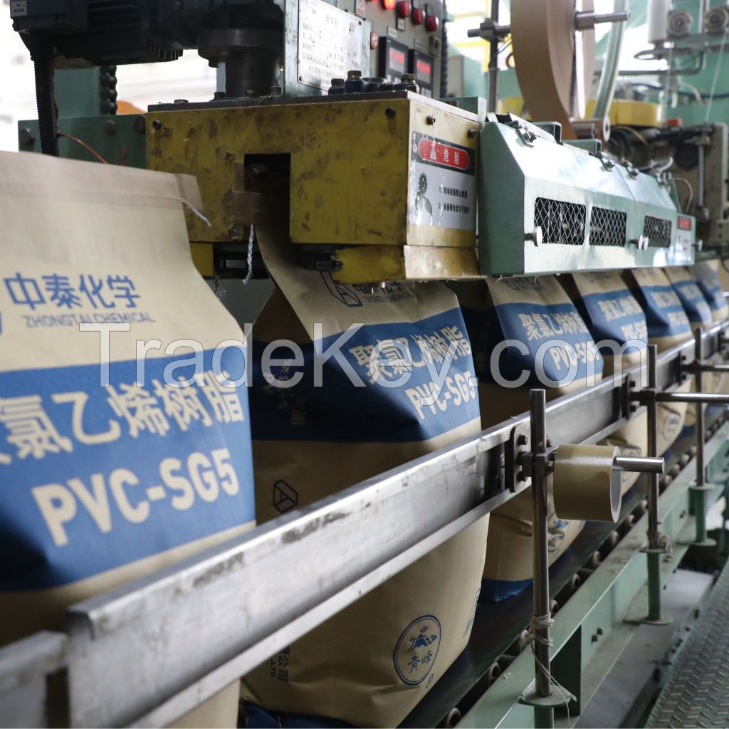 Zhongtai PVC Resin Sg5 High Quality PVC China Big Manufacturer