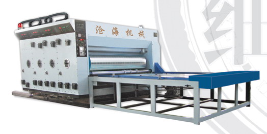 SMJ6040 series of flexo printing slotting machine