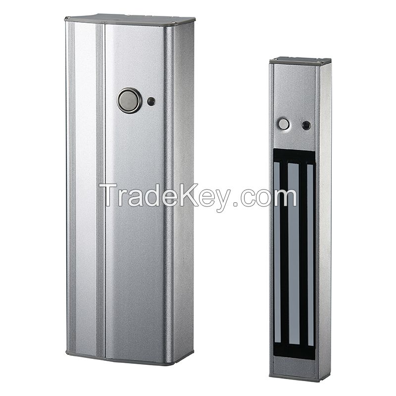 electronic magnetic door lock dc 12v 250kg(600lbs) access control system lock single lock high quality metal magnetic lock