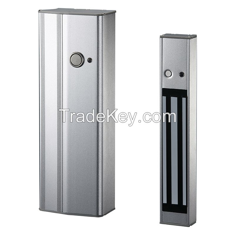 Electronic Magnetic Door Lock Dc 12v 250kg(600lbs) Access Control System Lock Single Lock High Quality Metal Magnetic Lock