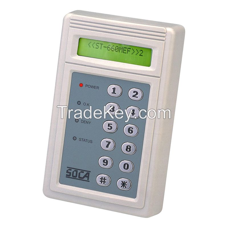 Keypad Rfid Keyboard Em Card Reader Door Opener Password Lock For Security System  Access Control Waterproof Card Reader