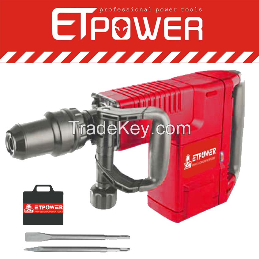 1200W 15J Power Hammer Drills SDS HEX Electric Demolition Hammer