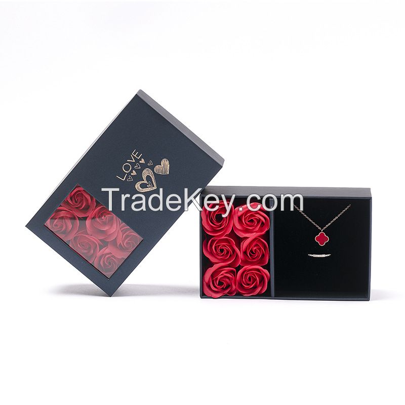 Open Window Sky And Earth Cover 6 Roses Box