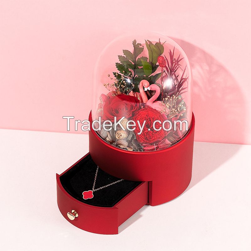 Round flower box