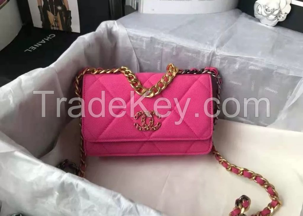Girl Rose Sheepskin Cross Body 19cm Luxury Chain Bag One Shoulder