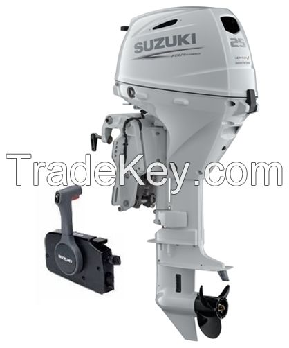 Suzuki 25hp DF25ATLW 4-stroke 20" Long Shaft Electric Start 