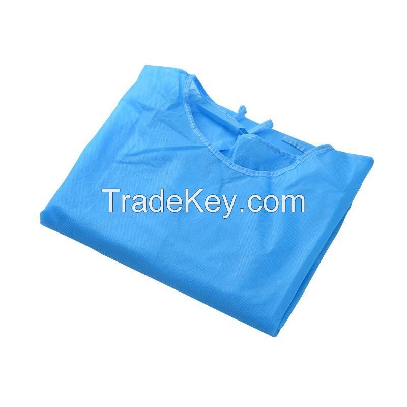 Non Woven Reinforced Surgical Gowns / Surgical Medical Disposable Gowns