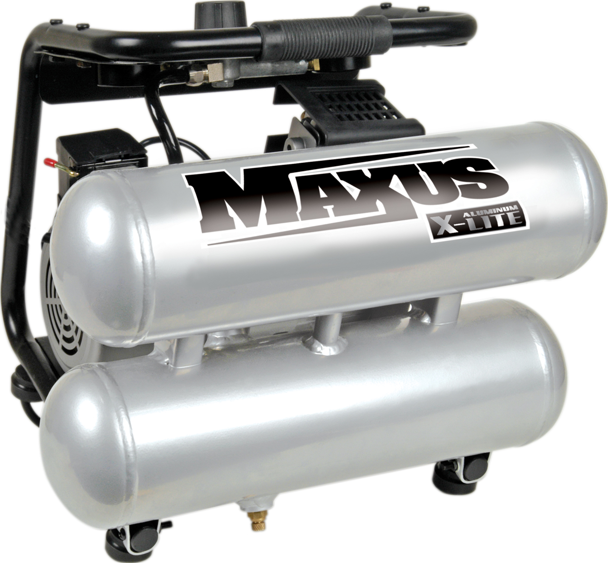 Construction Compressor with Aluminum X-Lite tanks