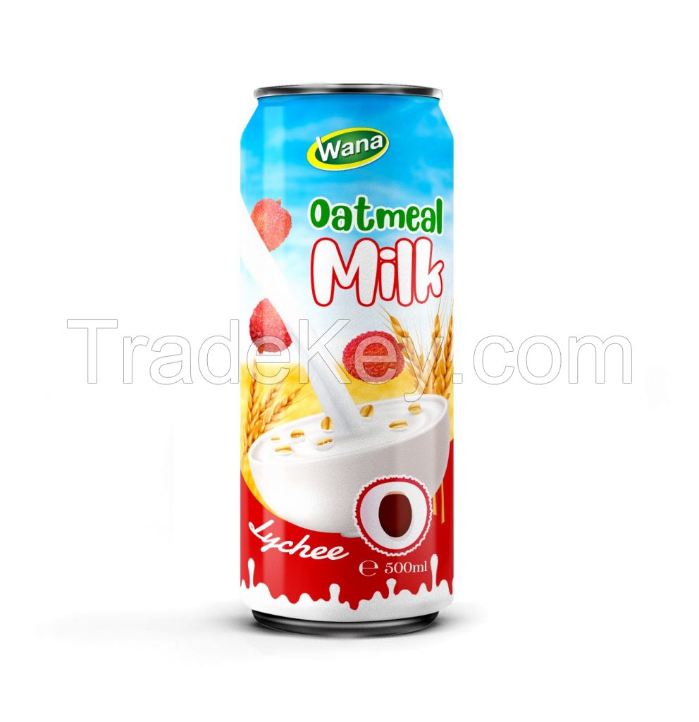 Premium Nutrition Oat Milk Drink For Your Body // Customs label